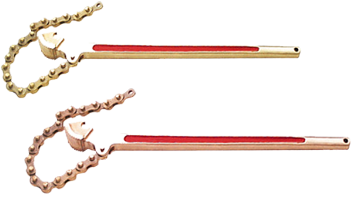 600mm Adjustable Chain Wrench 100mm cap.(Copper Beryllium) T&E Tools CB289-1002
