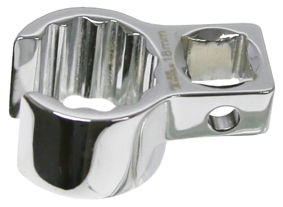 18mm x 3/8"Drive Crowsfoot 12Pt Flare Nut Wrench T&E Tools CF1318M