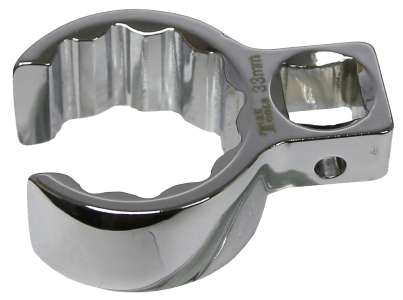 33mm x 1/2"Drive Crowsfoot 12Pt Flare Nut Wrench T&E Tools CF1333M