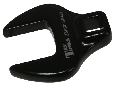 33mm 1/2"Drive Open End Crowsfoot Wrench T&E Tools CF1433M