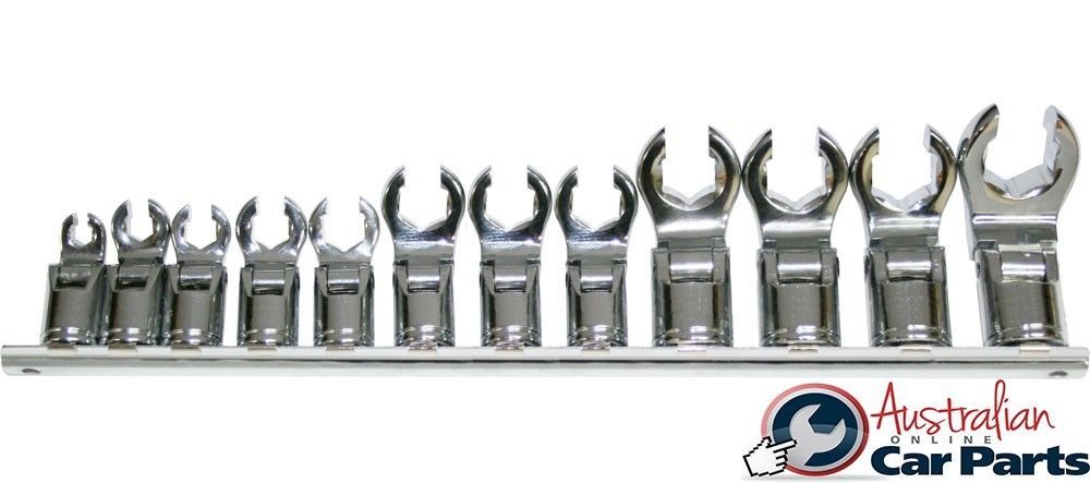 Head Flare Nut Socket 12 Piece Set T&E Tools CM620M