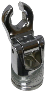 9mm x 3/8"Drive Flex Head Flare Nut Wrench T&E Tools CMF09M