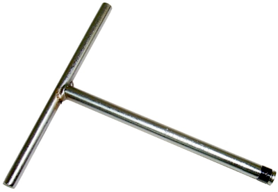 Motorcycle 1/4" Hex Drive T-Handle Wrench (185mm) T&E Tools CR016