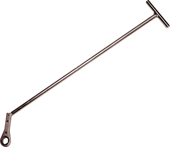 12mm T-Handle Ratchet Wrench T&E Tools CR302-12