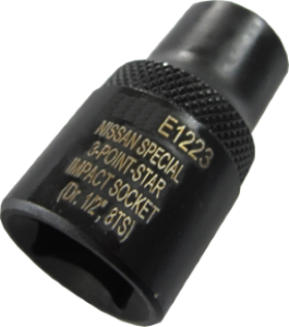 8TS Female 3 Point Star Impact Socket (Nissan Engines) T&E Tools E1223
