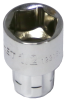 M13 Drive 1/2" Hollow Socket T&E Tools GR12216