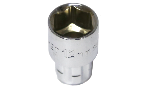 M13 Drive 12mm Hollow Socket T&E Tools GR52212