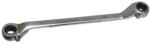 Offset Ratchet Ring Spanner Wrench Set Metric Heavy-Duty 7 Piece T&E Tools GW7S