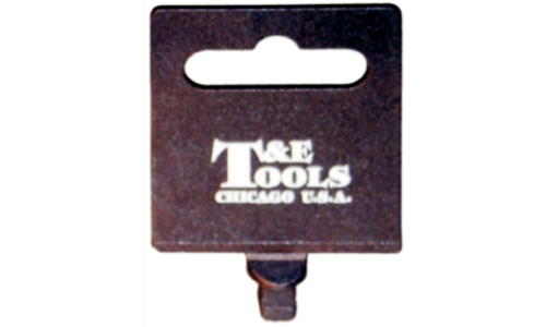 Plastic Hang Tag 3/8" Drive T&E Tools HT12