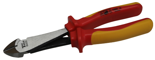 VDE Insulated 8" Diagonal Cutting Pliers T&E Tools IS2033