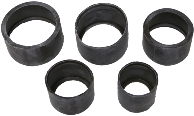 Cam Shaft Bearing Tool Brown Rubber Sleeves for J1800 Set of 5 T&E Tools J1800BROWN