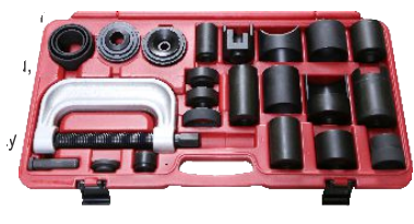 24 Piece Master Ball Joint Service Set T&E Tools J7262