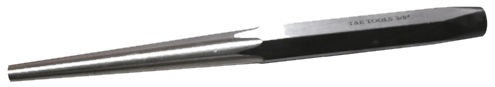 Heavy-Duty Long Taper Punch 5 Piece Set T&E Tools J8285
