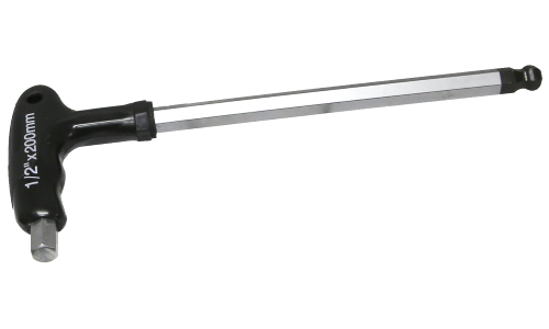 1/2" T-Handle Ball Hex Key T&E Tools M1232