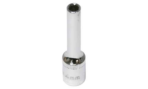 4mm x 1/4"Drive Deep Multi-Lock Socket T&E Tools M5204L