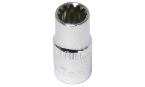 7mm x 1/4"Dr. Multi Lock Socket T&E Tools M5207