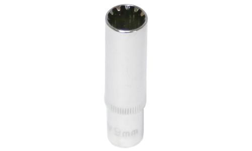 9mm x 1/4"Drive Deep Multi-Lock Socket T&E Tools M5209L