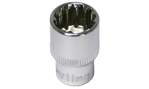 11mm x 1/4"Dr. Multi Lock Socket T&E Tools M5211