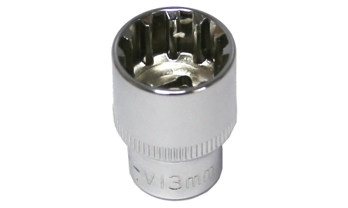 13mm x 1/4"Dr. Multi Lock Socket T&E Tools M5213