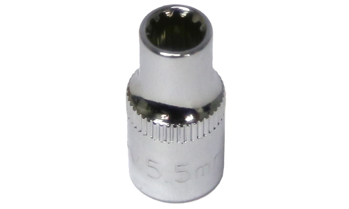 5.5mm x 1/4"Dr. Multi Lock Socket T&E Tools M5255
