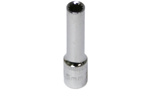 5.5mm x 1/4"Drive Deep Multi-Lock Socket T&E Tools M5255L