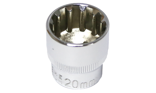 20mm x 3/8"Dr. Multi Lock Socket T&E Tools M5320