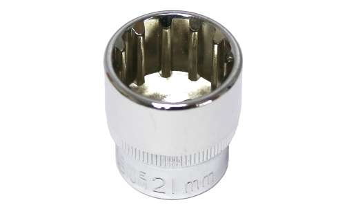 21mm x 3/8"Dr. Multi Lock Socket T&E Tools M5321
