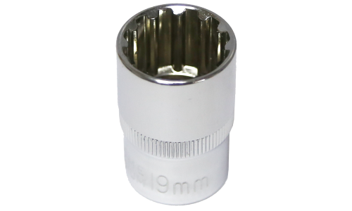 19mm x 1/2" Drive Multi-Lock Socket T&E Tools M5419