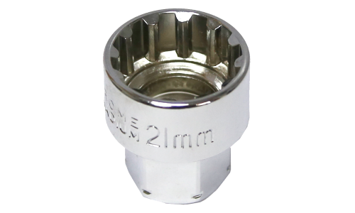 21mm x 19mm Drive Hole Thru Multi Lock Socket T&E Tools M5521