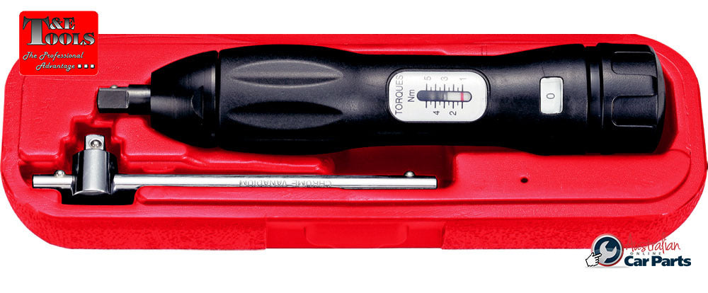 2Nm Torque Screwdriver (1/4" Drive) T&E Tools MTD61402N