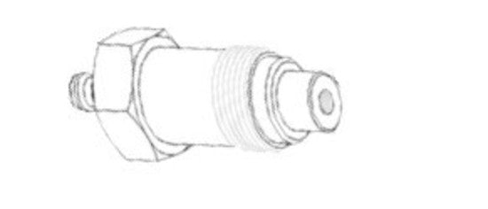 M24 x 1.50mm x 48mm Injector Type Diesel Comp. Adaptor T&E Tools OT027