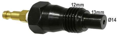 M24 x 2.00mm x 25mm Injector Type Diesel Comp. Adaptor T&E Tools OT030