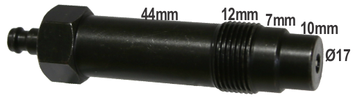 M22 x 1.50mm x 73mm Injector Type Diesel Comp. Adaptor T&E Tools OT032