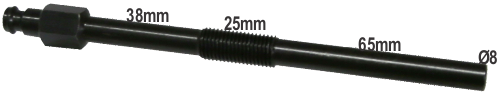 M10 x 1.25mm x 128mm Diesel Glow Plug Adaptor T&E Tools OT054