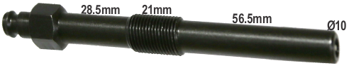 M12 x 1.25mm x 106mm Diesel Glow Plug Adaptor T&E Tools OT080