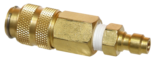 Converter Euro Male Plug-American Female Coupler T&E Tools OT101