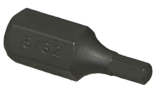 5/32" In-Hex x 10mm Hex 30mm Long T&E Tools P5105