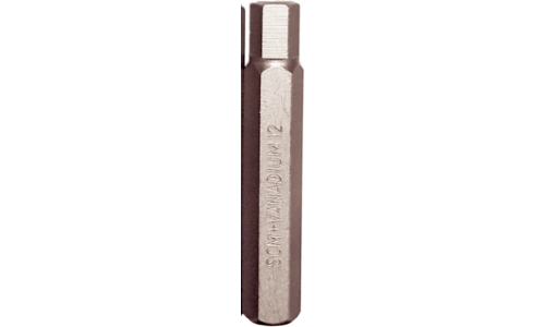 12mm In-Hex x 10mm Hex 75mm Long T&E Tools P7012
