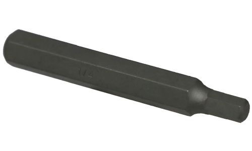 1/4" In-Hex x 10mm Hex 75mm Long T&E Tools P7108
