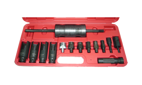 14 Piece Injector Extractor & Common Rail Puller T&E Tools PT014P