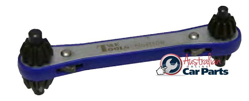 Ratchet 4 Way Master Chuck Key T&E Tools R108