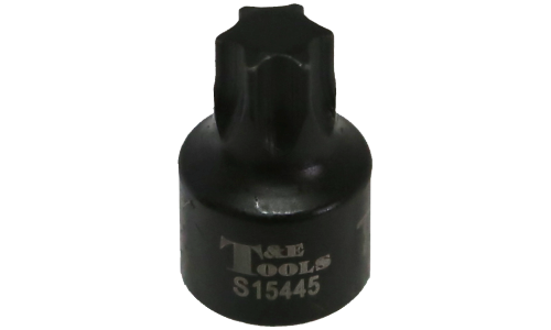 T45 x 1/4"Drive Stubby Torx-r Impact Socket T&E Tools S15445