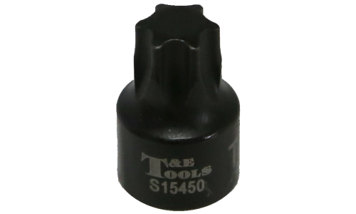 T50 x 1/4"Drive Stubby Torx-r Impact Socket T&E Tools S15450