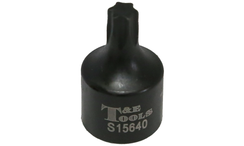 No.S15640 - T40 x 3/8" Drive Stubby Tamper Torx-r Impact Socket