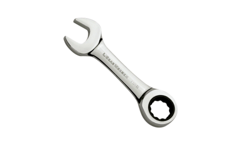 8mm Stubby Gear Ratchet Wrench T&E Tools S51008