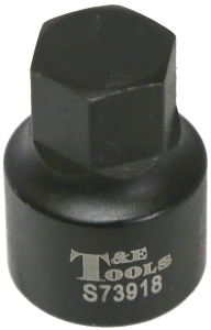 9/16" x 3/8" Drive Stubby In-Hex SAE Impact Socket T&E Tools S73918