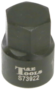 11/16" x 3/8" Drive Stubby In-Hex SAE Impact Socket T&E Tools S73922