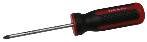 #0 Phillips x 75mm S2 Steel Screwdriver T&E Tools S80075