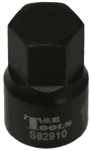 10mm x 1/4"Drive Stubby In-Hex Metric Impact Socket T&E Tools S82910