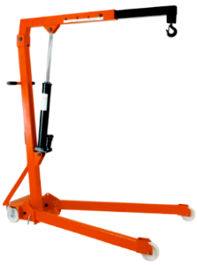 1 Ton Fold-Up Floor Crane T&E Tools SH010E